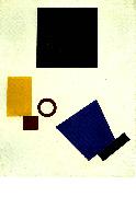 Kazimir Malevich suprematism oil painting artist